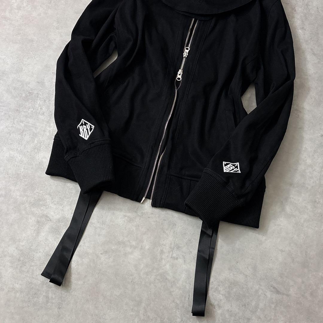 KRY CLOTHING 変形 ハイネック ギミックジャケット アーカイブ 黒