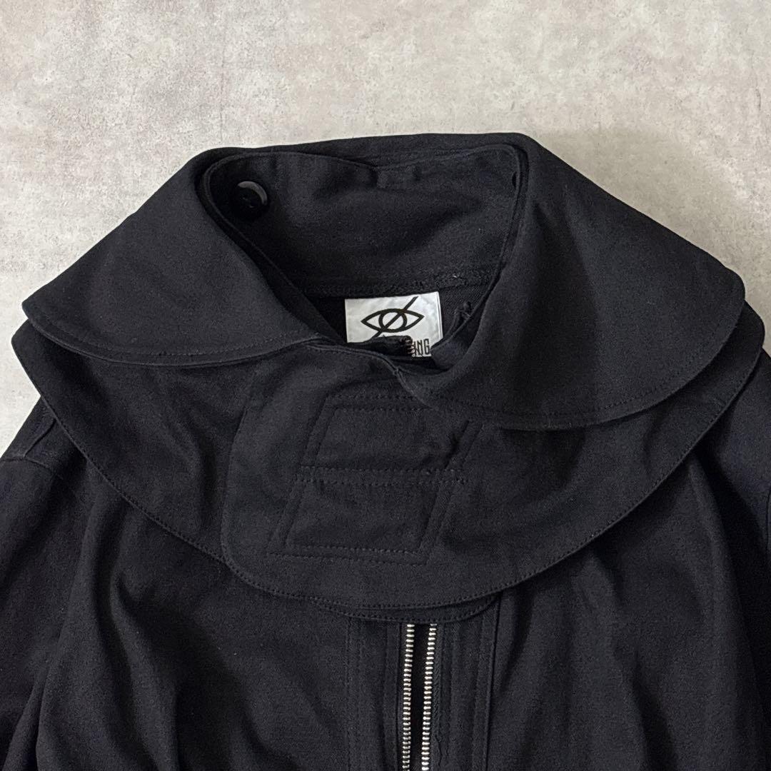KRY CLOTHING 変形 ハイネック ギミックジャケット アーカイブ 黒