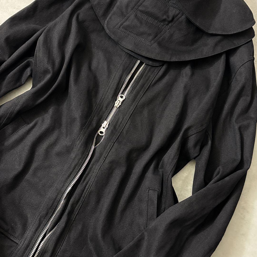 KRY CLOTHING 変形 ハイネック ギミックジャケット アーカイブ 黒