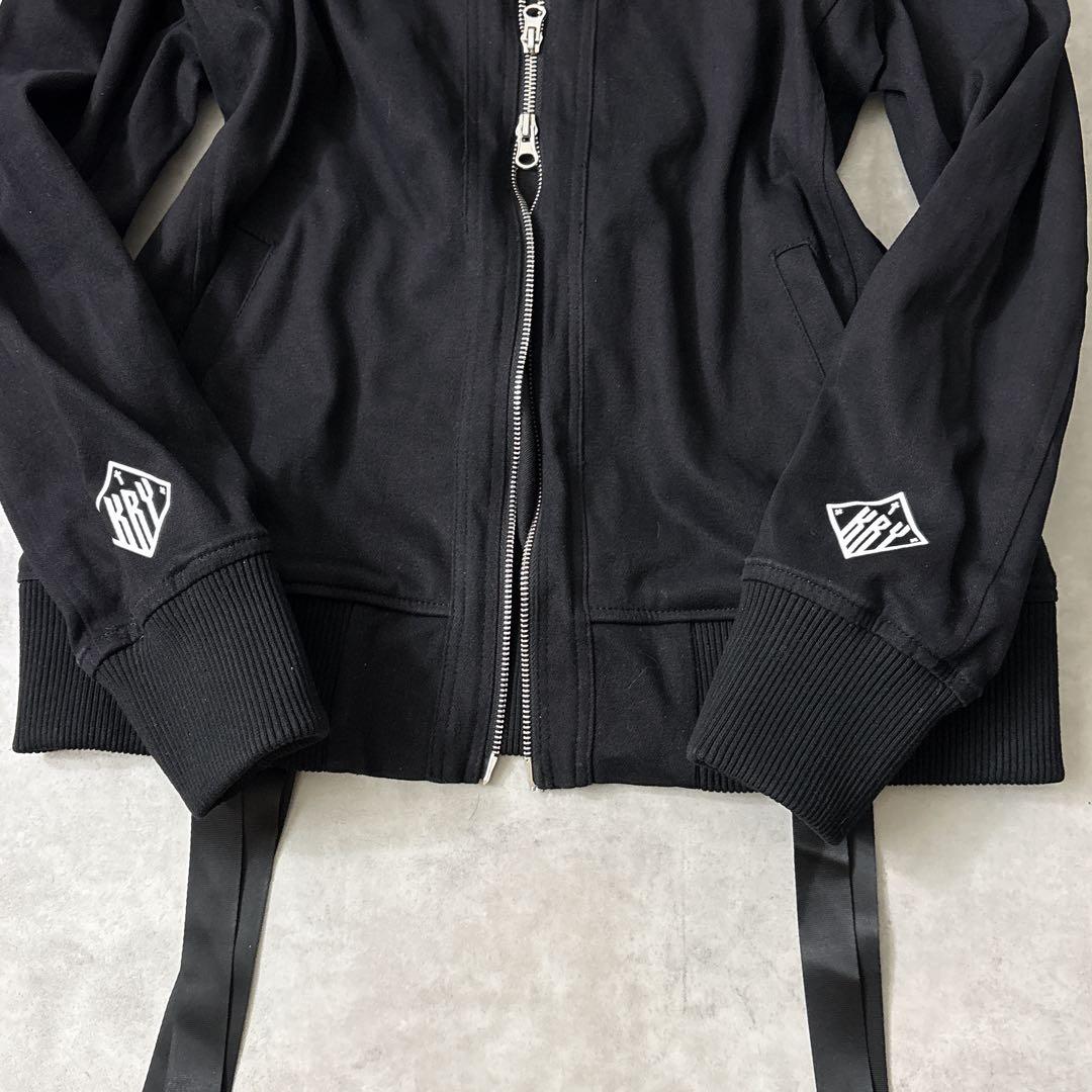 KRY CLOTHING 変形 ハイネック ギミックジャケット アーカイブ 黒