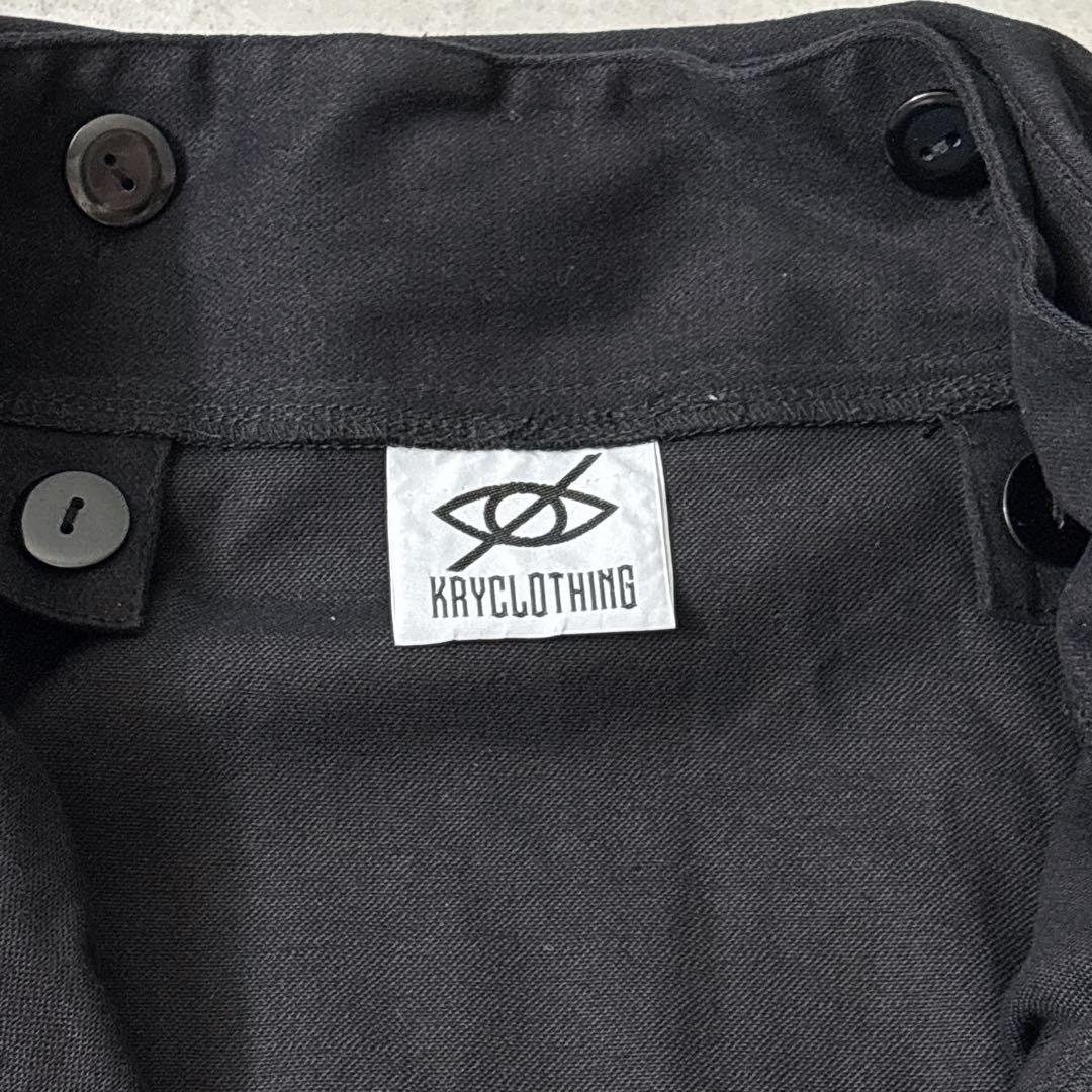 KRY CLOTHING 変形 ハイネック ギミックジャケット アーカイブ 黒