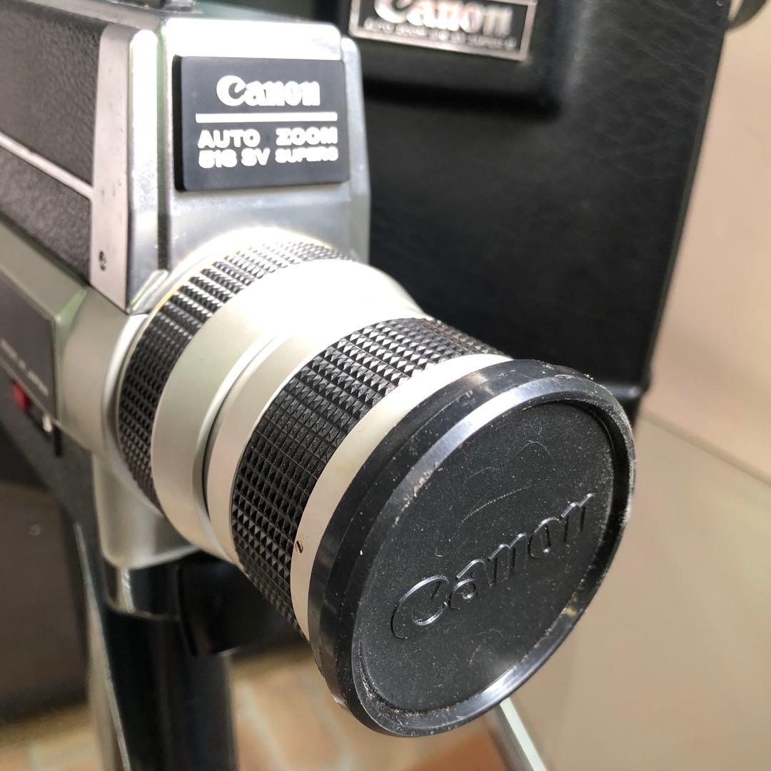 キヤノン8ミリフィルムカメラAUTO ZOOM 518 SV SUPER 8