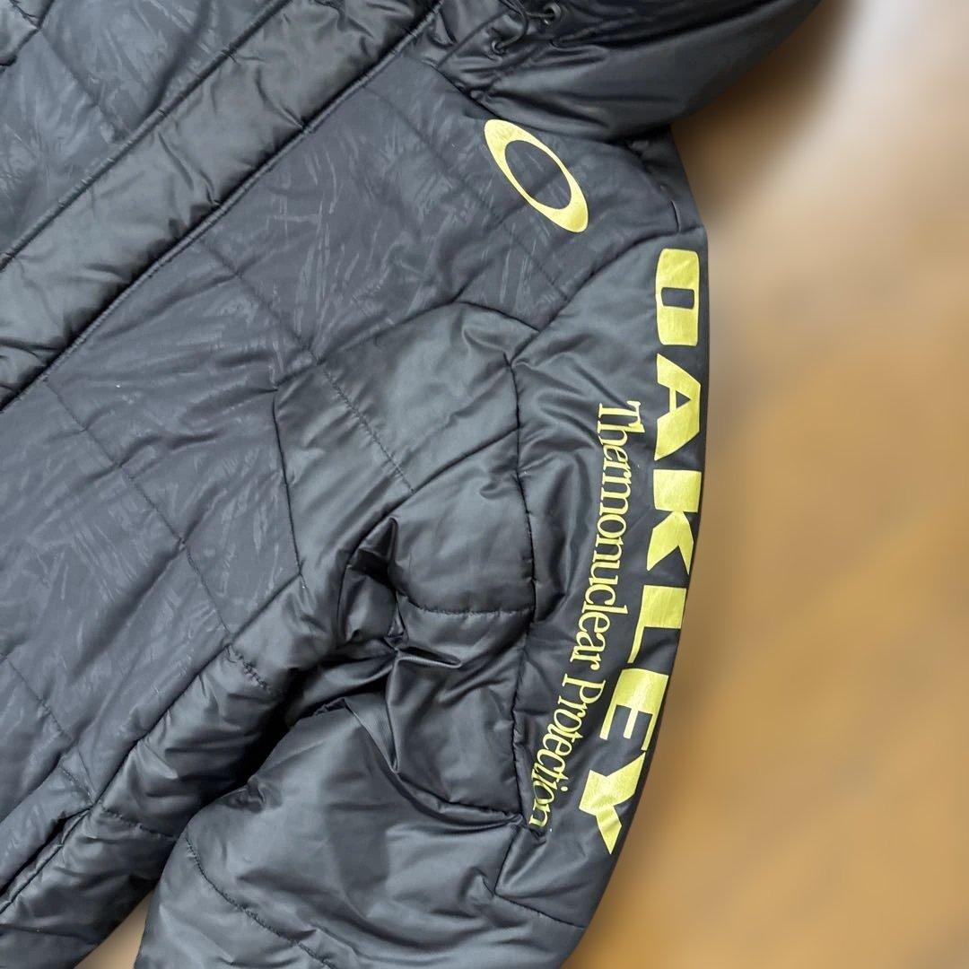 美品　OAKLEY オークリー　ベンチコート　ロングコート　メンズ　Lサイズ 黒