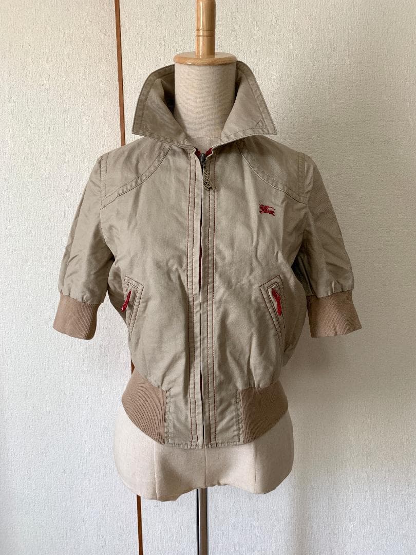 美品 BURBERRY LONDON☆レディースミリタリージャケット☆女性S~M