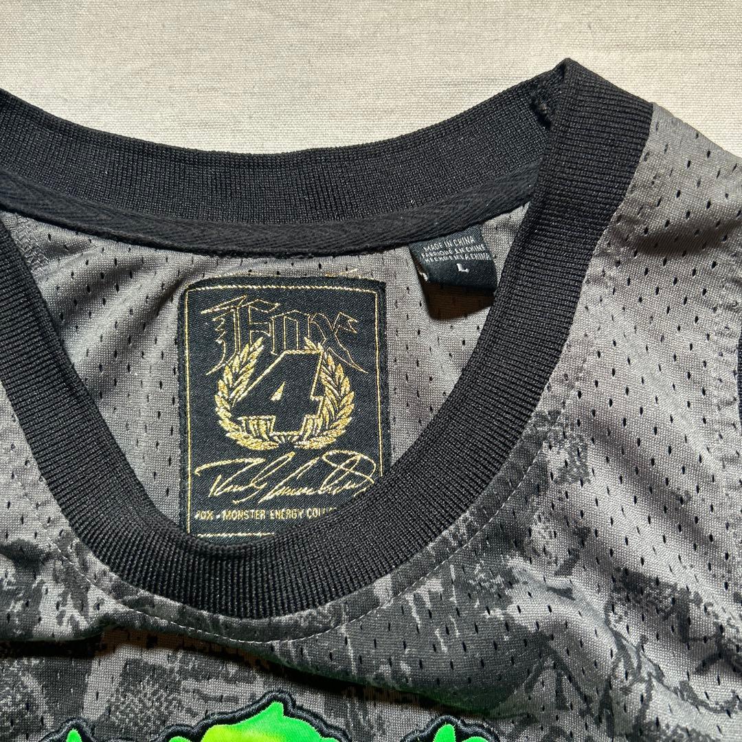 Y2K FOX Monster Energy モンスター　メッシュタンクトップ