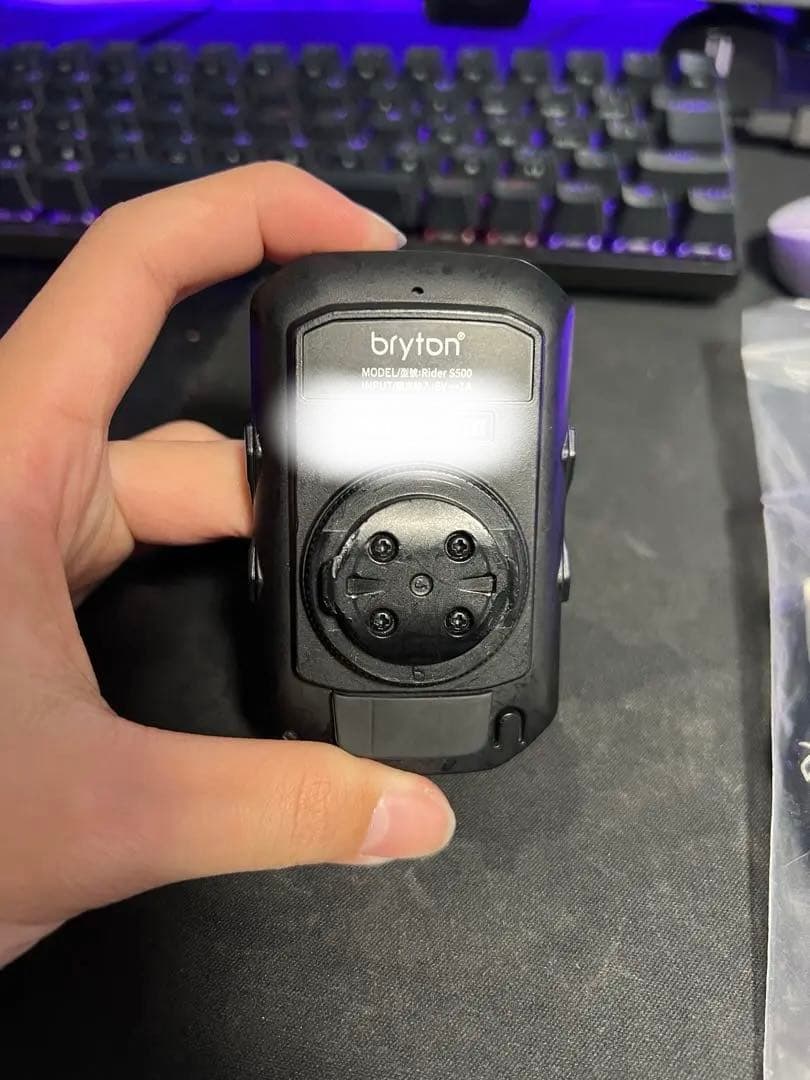 bryton rider s500本体マウントのみ