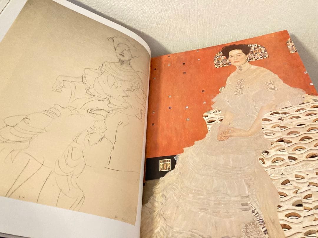 絶版「グスタフ・クリムト　素描と絵画」クリスティアン・M・ネベハイ著　大型希少本