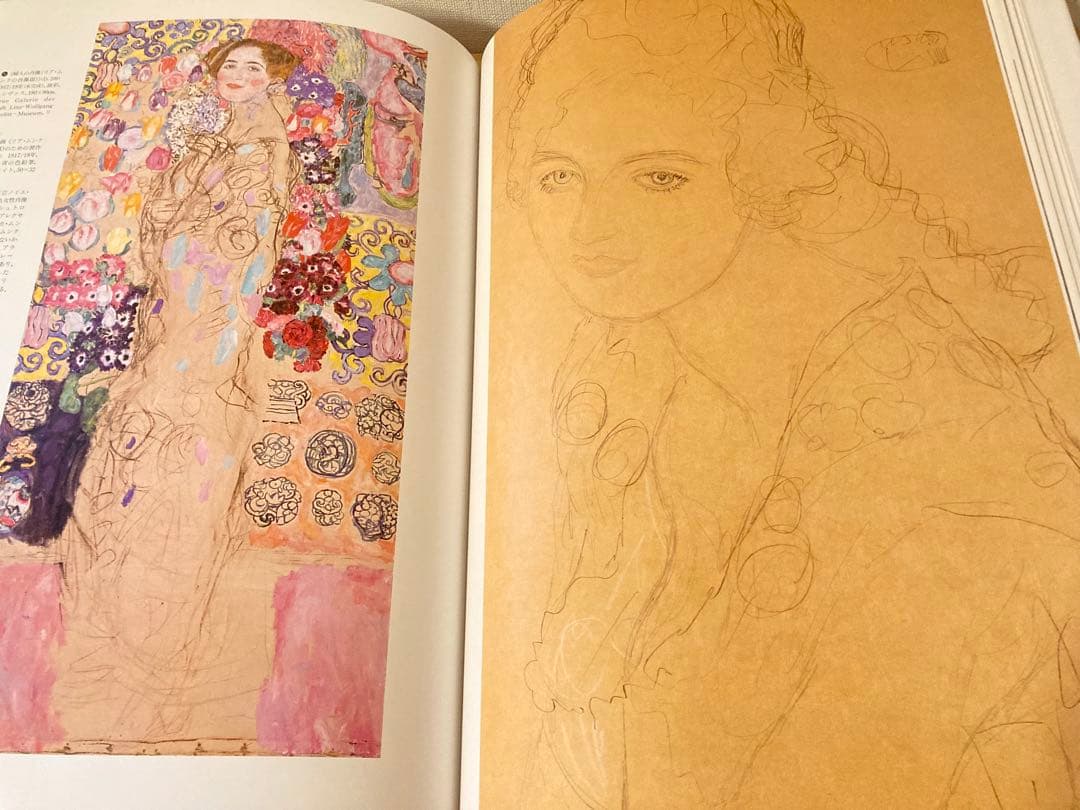 絶版「グスタフ・クリムト　素描と絵画」クリスティアン・M・ネベハイ著　大型希少本