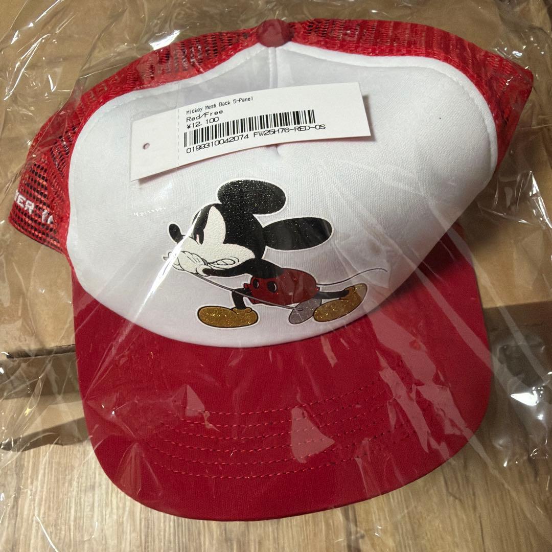 Supreme Number nine Mesh Back 5-Panel 赤