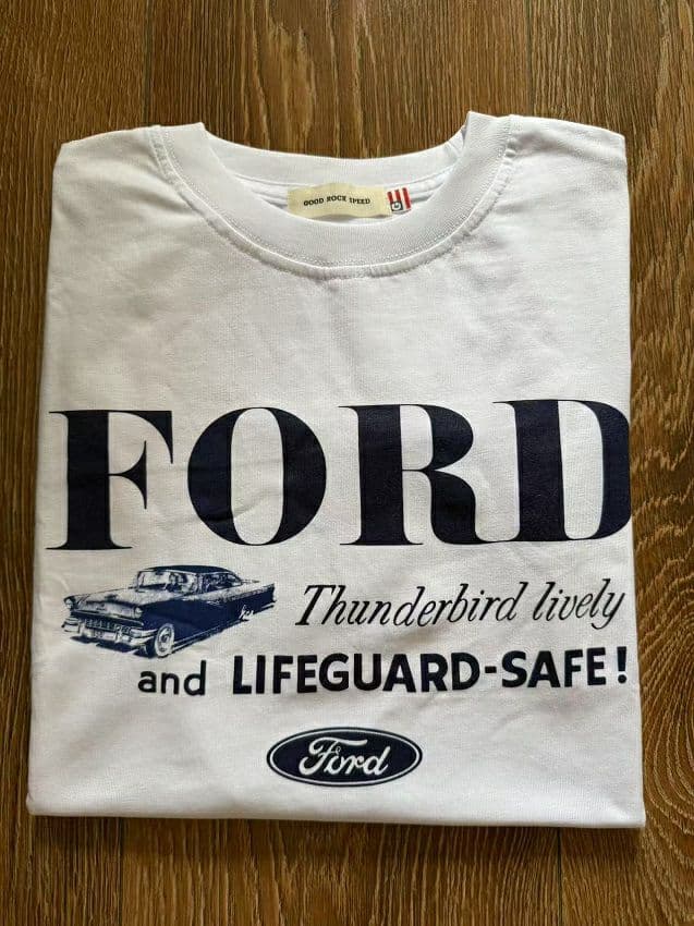 ドゥーズィエムクラス　GOOD ROCK SPEED FORD tee