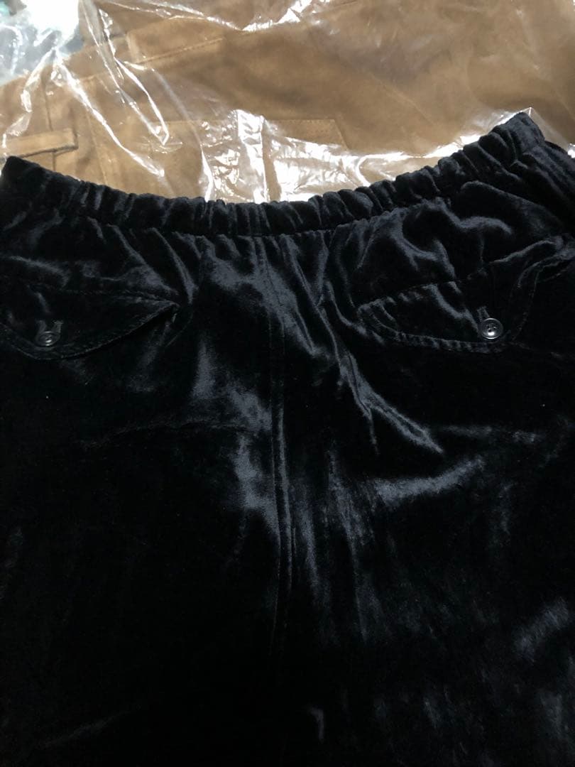 comoli シルク別珍イージーパンツ 21awサイズ3 極美品