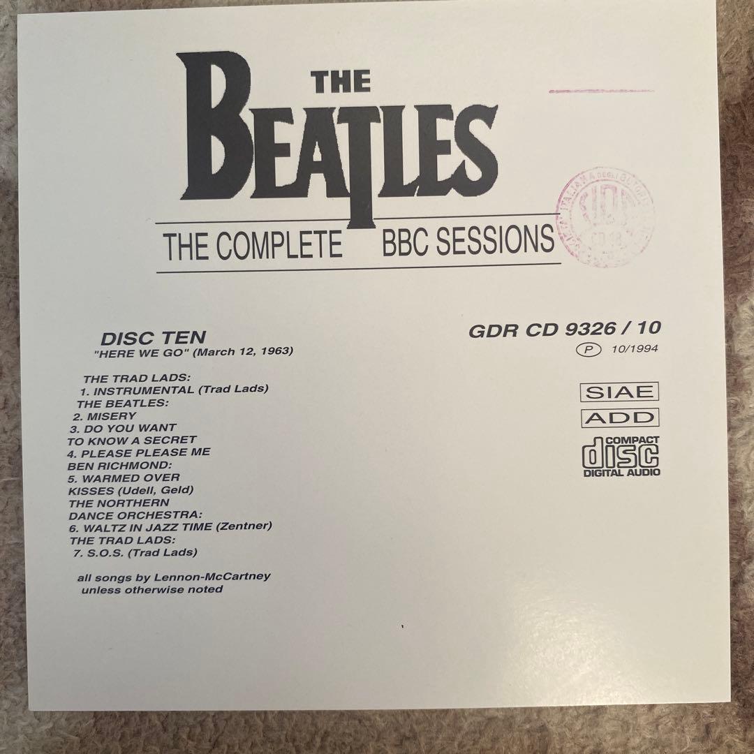 洋楽 THE BEATLES - THE COMPLETE BBC SESSIONS