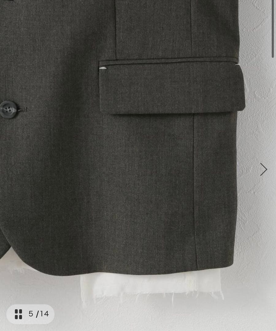 【TODAYFUL/トゥデイフル】Over Shoulder Jacket 36