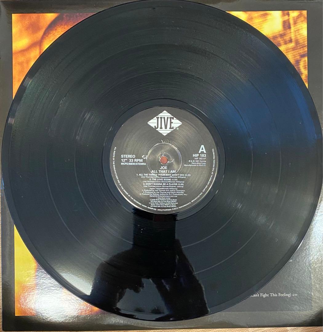 Joe All That I Am レコード