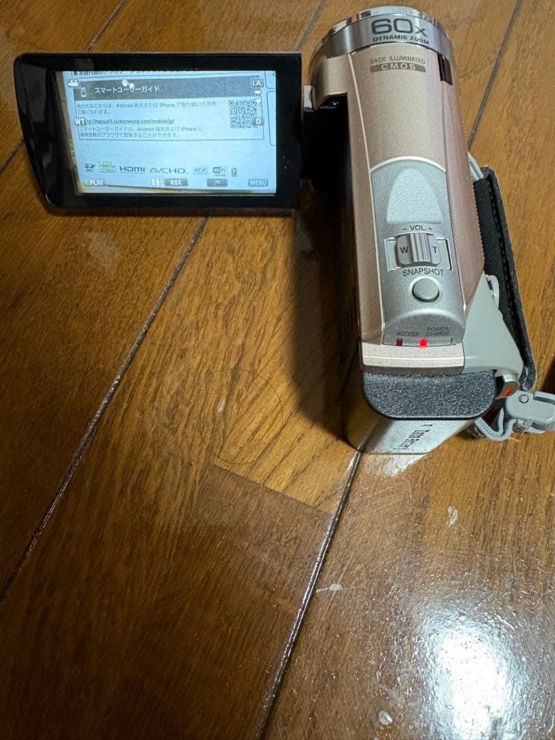 JVC ビデオカメラ Everio GZ-EX370-N ピンクゴールド