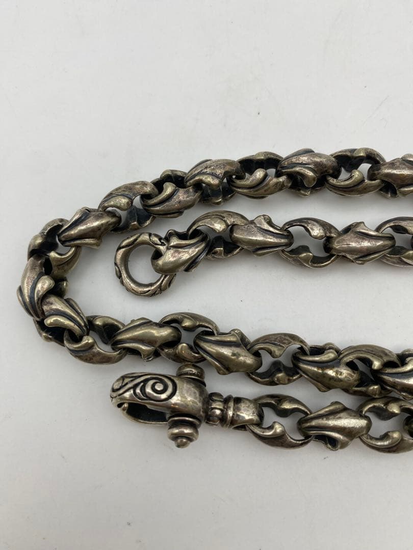 シルバー チェーンネックレス 約50cm 刻印あり