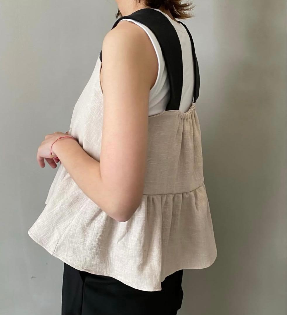 新品未使用howdy linen flare camisole