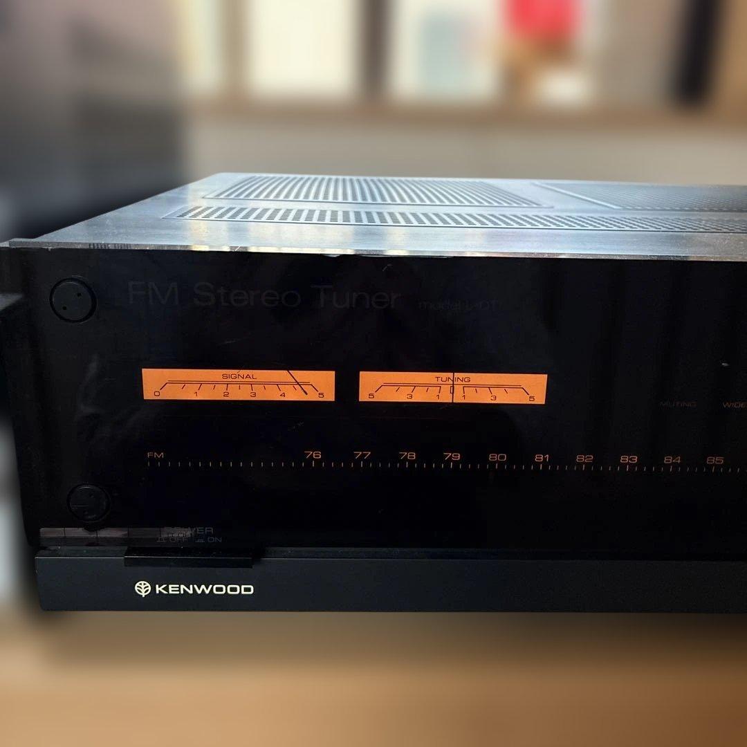 高級KENWOOD L-01T FM ステレオチューナージャンク品
