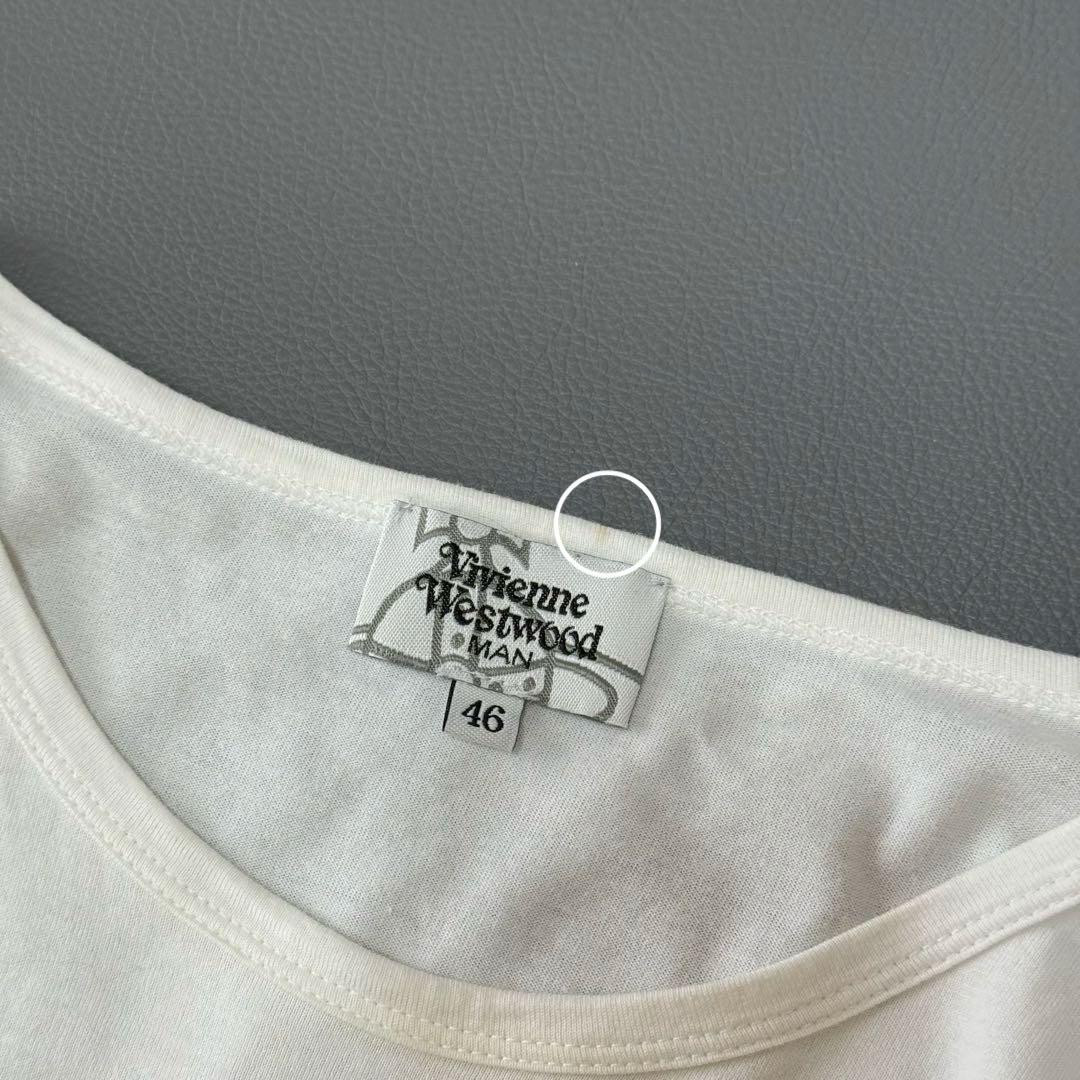 ヴィヴィアンウエストウッド ビッグオーブ 立体ロゴ Tシャツ 46