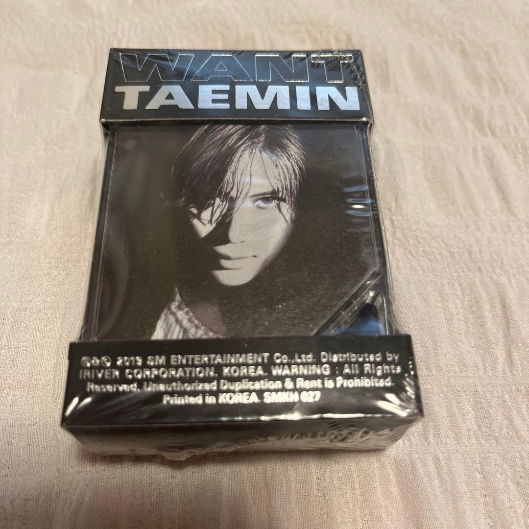 SHINee テミン⭐︎キノ アルバム WANT 新品 未開封