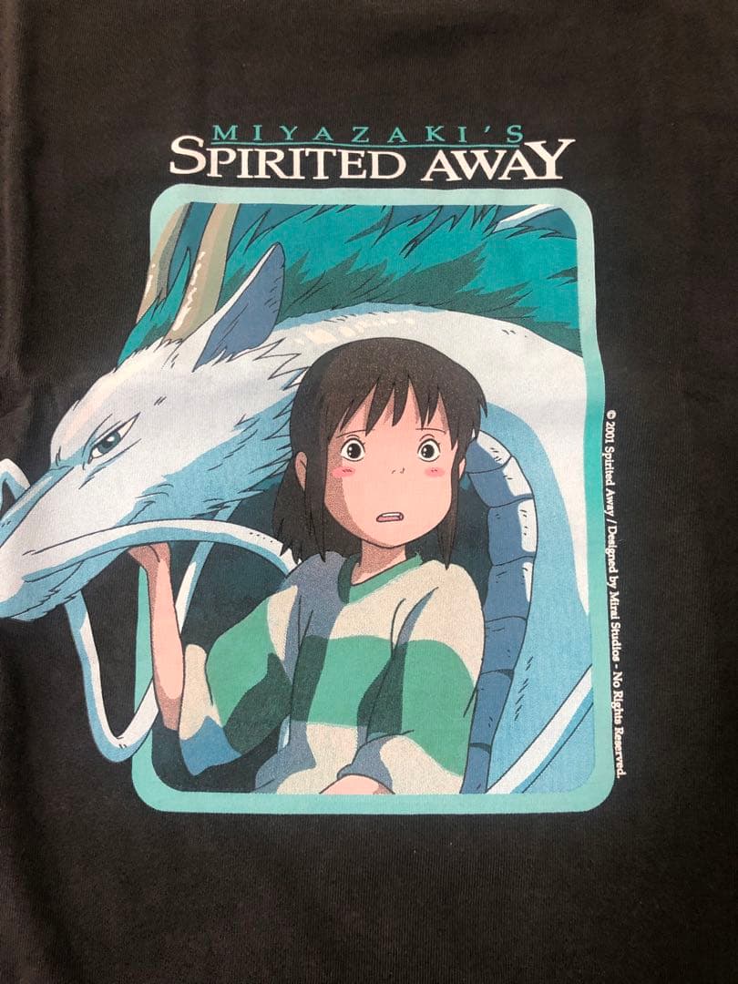 千と千尋の神隠し Spirited Away tee tシャツ ジブリ