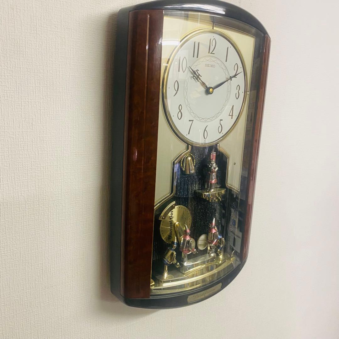 訳あり　SEIKO Diskdream からくりメロディ時計　RE532B