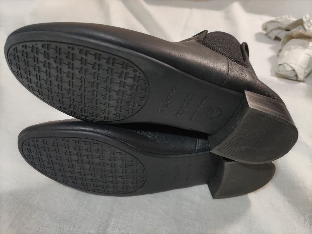 repetto レペット ブラック レザー サイドゴアブーツ 　未使用