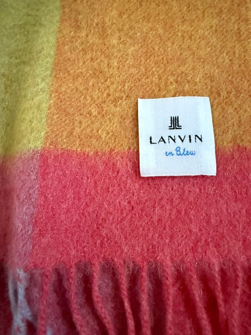 ゆまゆま様リクエストLANVIN en Bleu大判ストール⭐️12