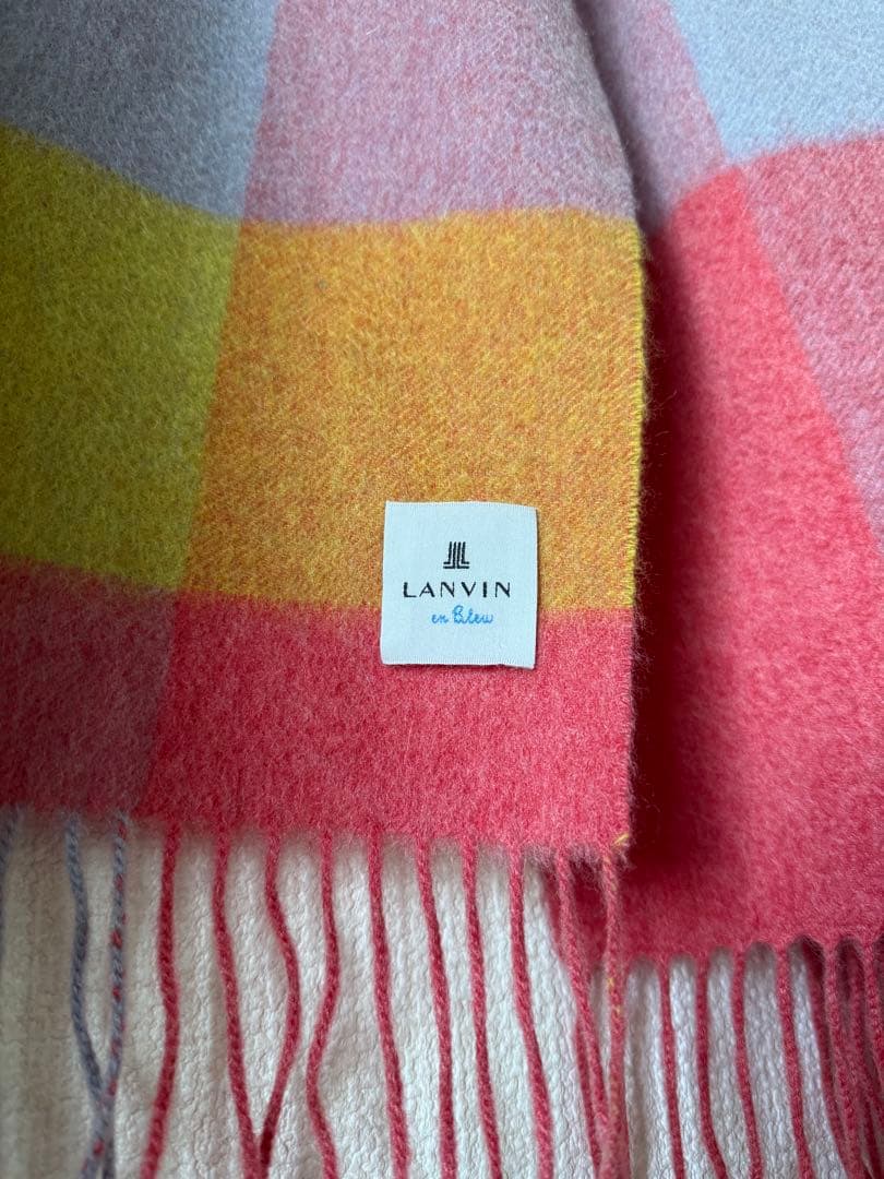 ゆまゆま様リクエストLANVIN en Bleu大判ストール⭐️12