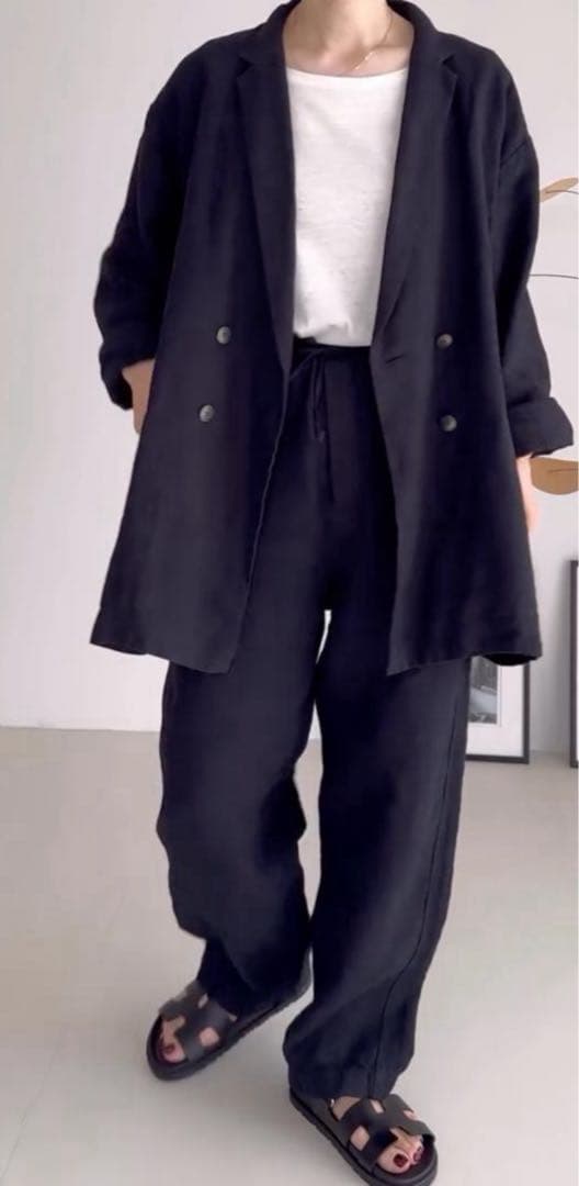 ジャケット・アウター ARGUE/LINEN ESSENTIAL RHYTHM JACKET