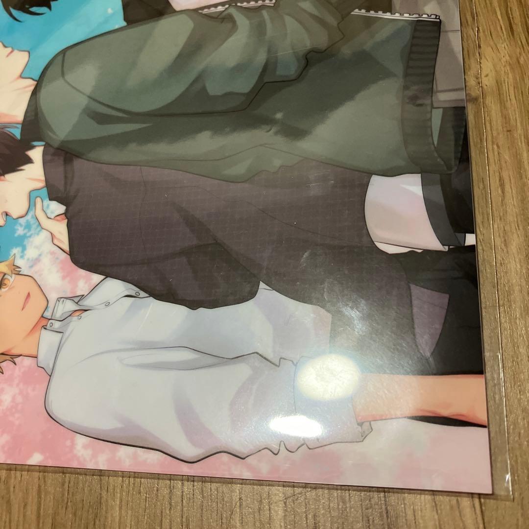 合コンに行ったら女がいなかった話　アニメイト　限定　クリアファイル　新品　未開封