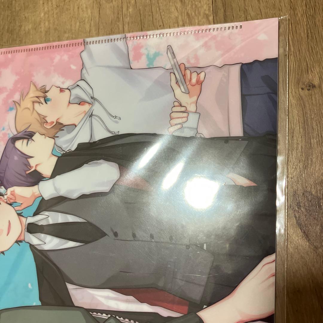 合コンに行ったら女がいなかった話　アニメイト　限定　クリアファイル　新品　未開封