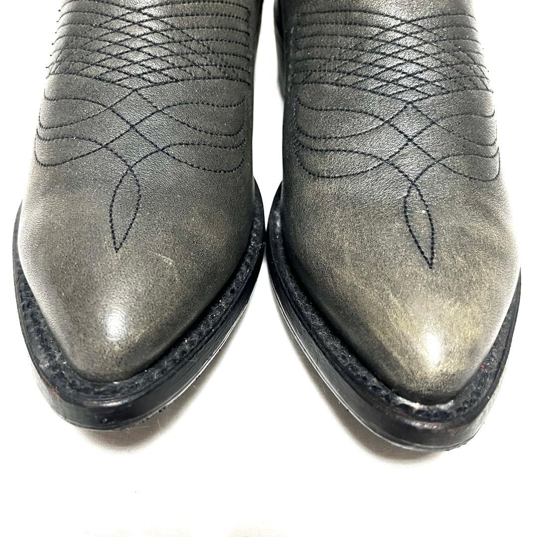 ★FRYE フライ★ウエスタンブーツ★6B(23.5cm)★ダークグリーン★