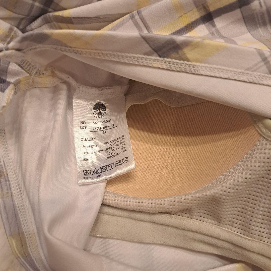 SUKALA　チェックレギンス ヨガウェア　 イエロー M