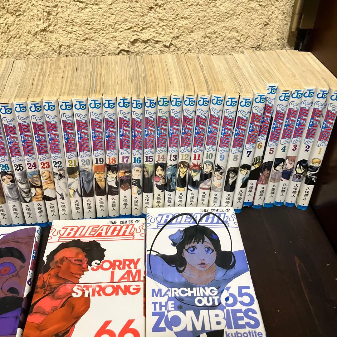 ブリーチ1〜67巻　74巻　小説1〜2