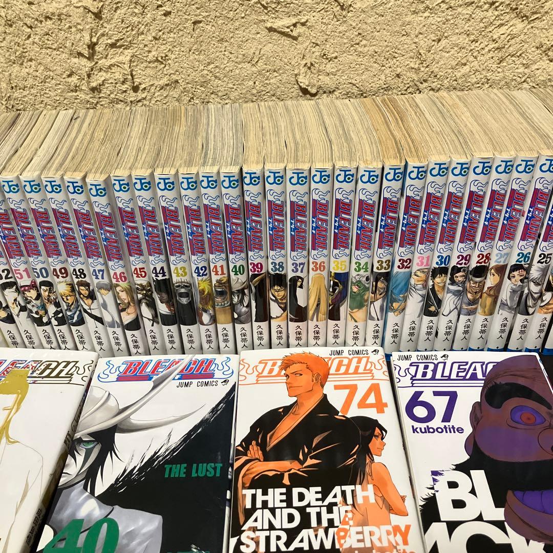 ブリーチ1〜67巻　74巻　小説1〜2