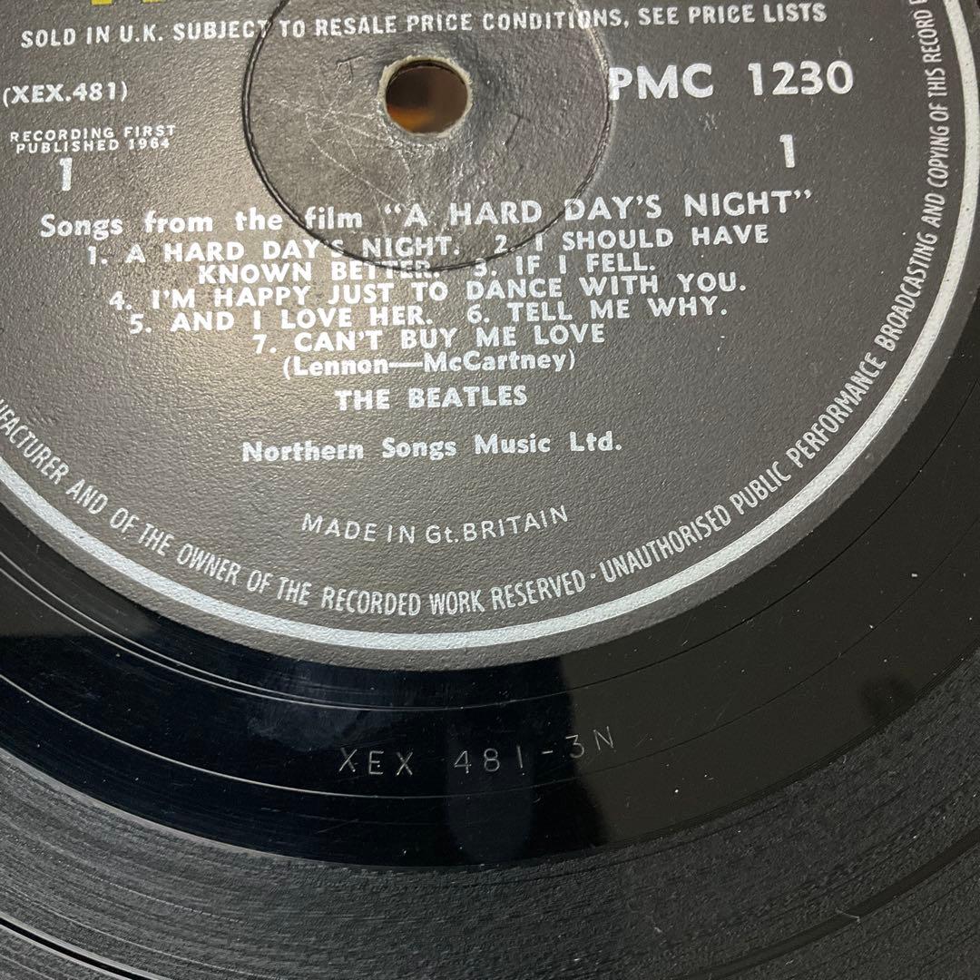 ビートルズ A HARD DAY'S NIGHT モノ　UKオリジナル　レコード