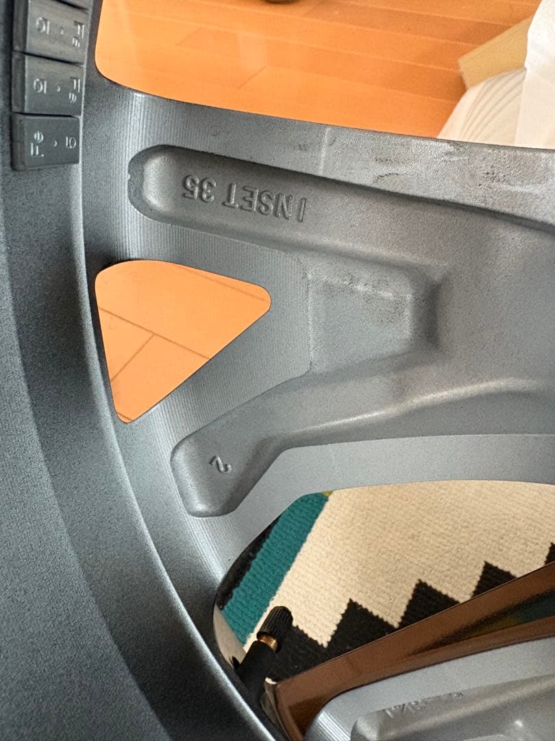 トヨタ　クラウンエステート　ホイール4本　新車納車前外し　21インチ