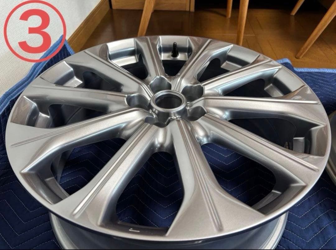 CX-60 純正20インチ アルミホイール(純正ホイールナット付) ③本目