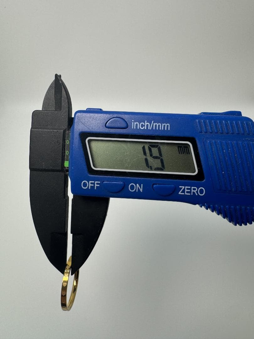 日本製K18ゴールド ハート模様 リング9号