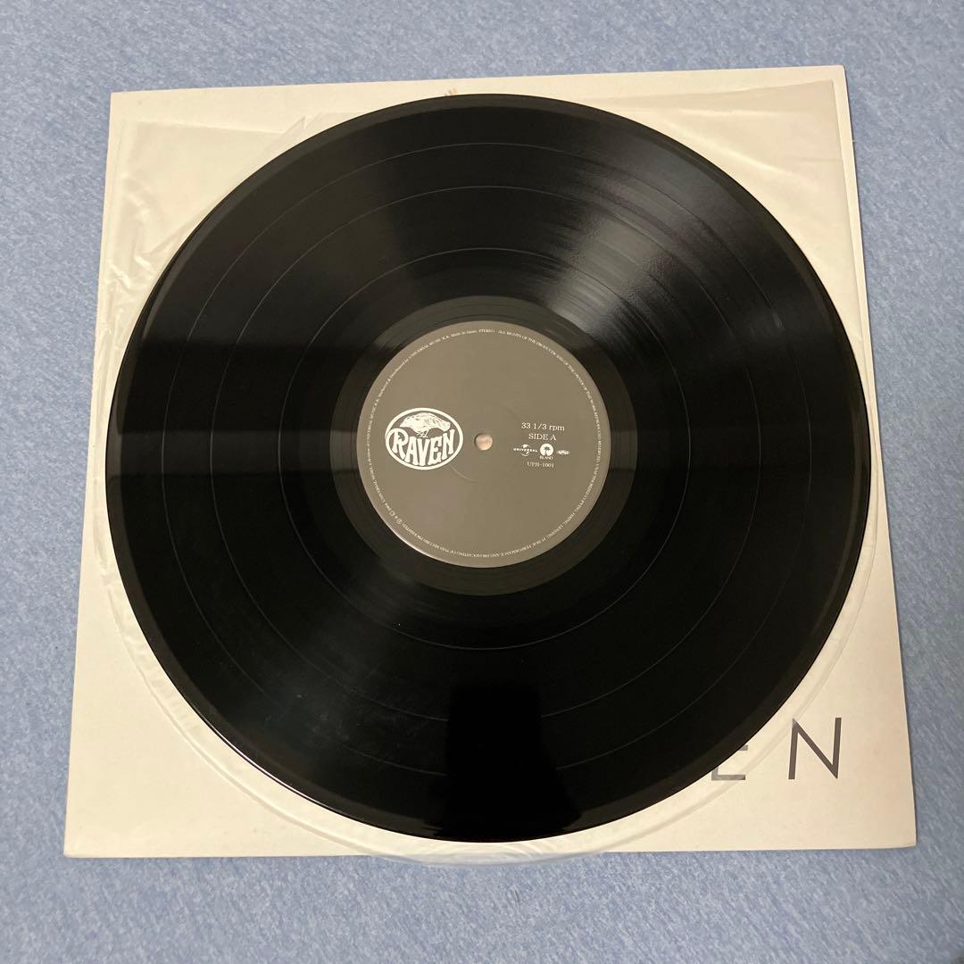 Raven 限り無く赤に近い黒 LP レコード 美品