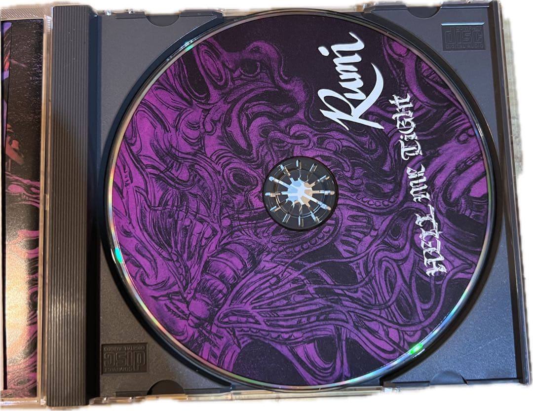般若の相方 RUMI/Hell Me Tight 初版 CD サイン付 激レア