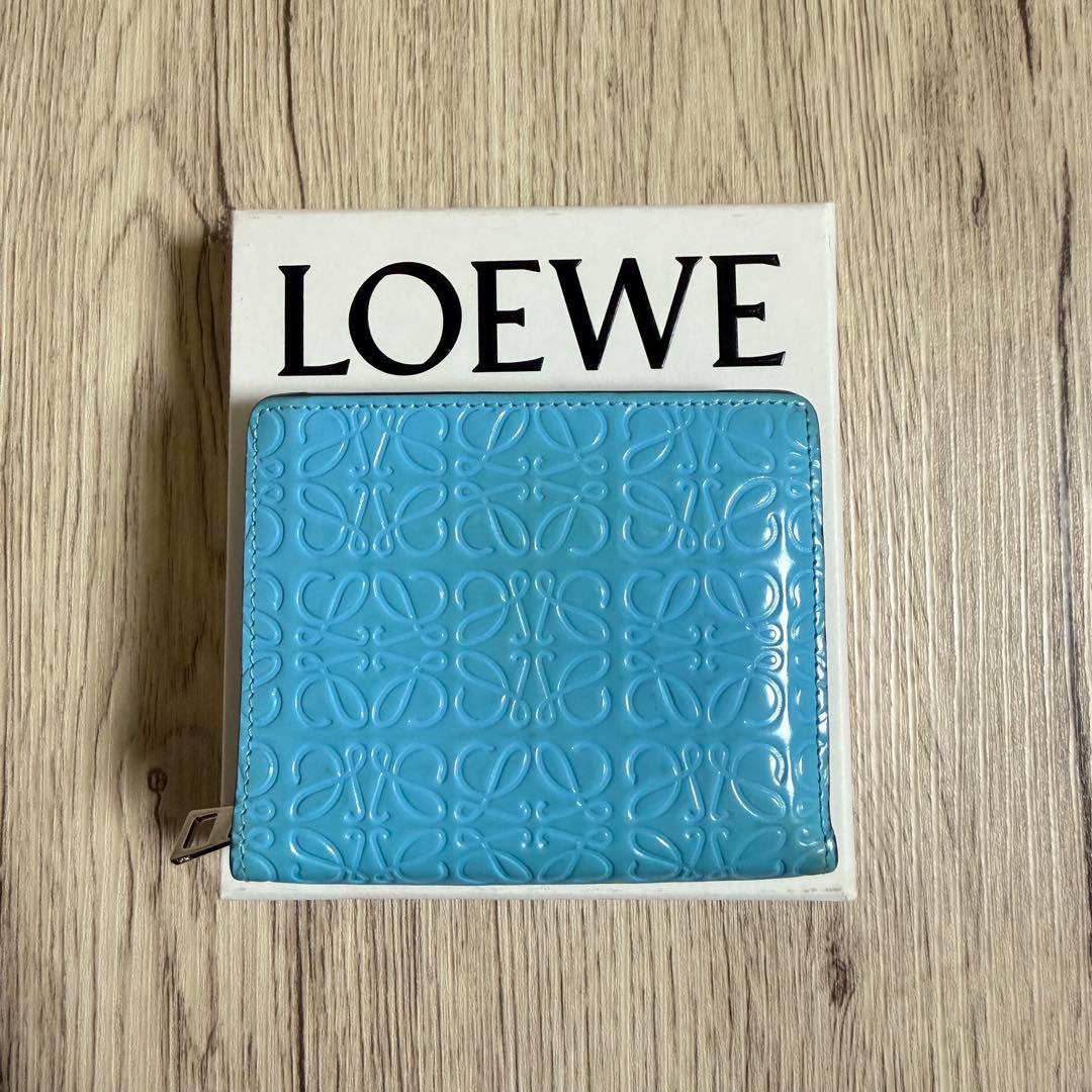 LOEWE ロエベ リピート アナグラム 二つ折り 折り財布