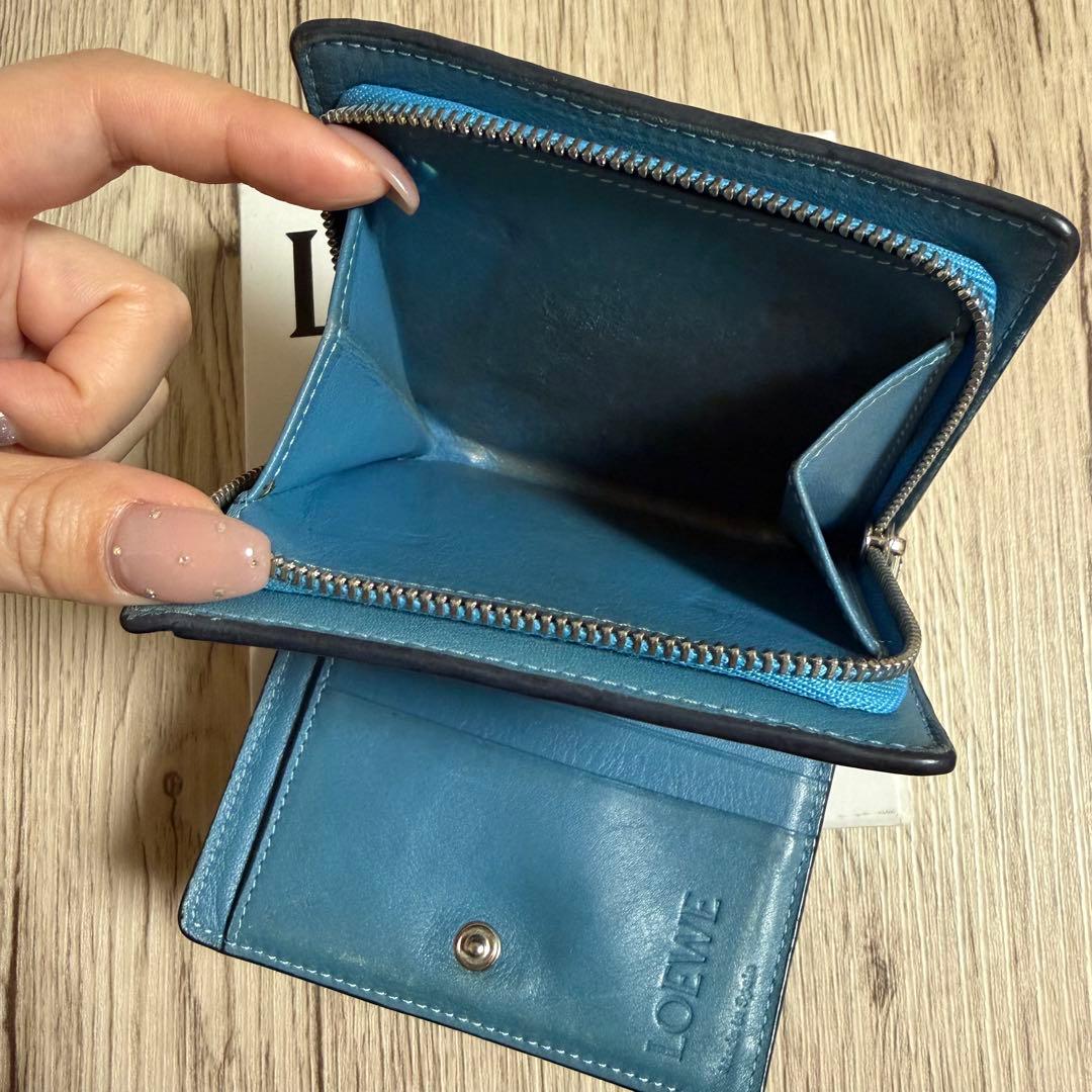 LOEWE ロエベ リピート アナグラム 二つ折り 折り財布