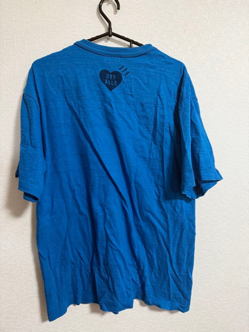 HUMAN MADE 青 Tシャツ