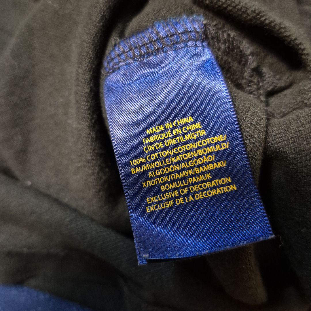 ✨️ポロ ラルフローレン ✨️ビッグポニー 刺繍 ポロシャツ 濃緑 黒系?