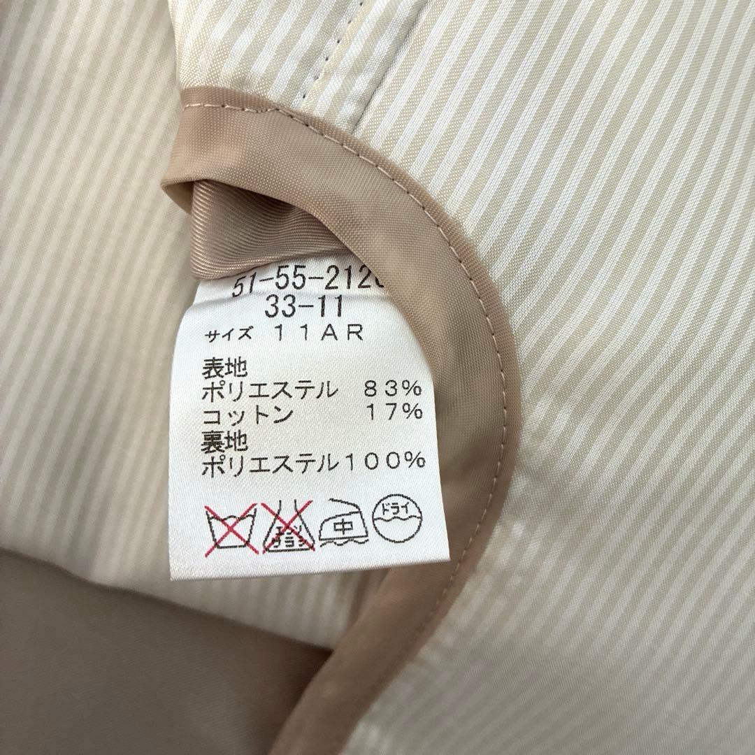 美品✨ニューヨーカー トレンチコート 中綿ライナー付 ベージュ 11号 大きい