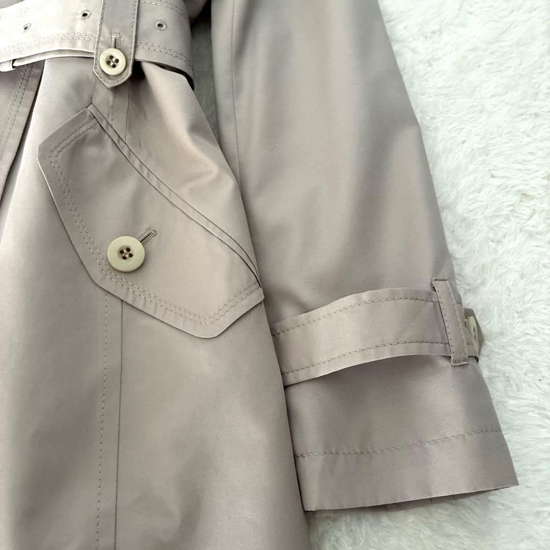 美品✨ニューヨーカー トレンチコート 中綿ライナー付 ベージュ 11号 大きい