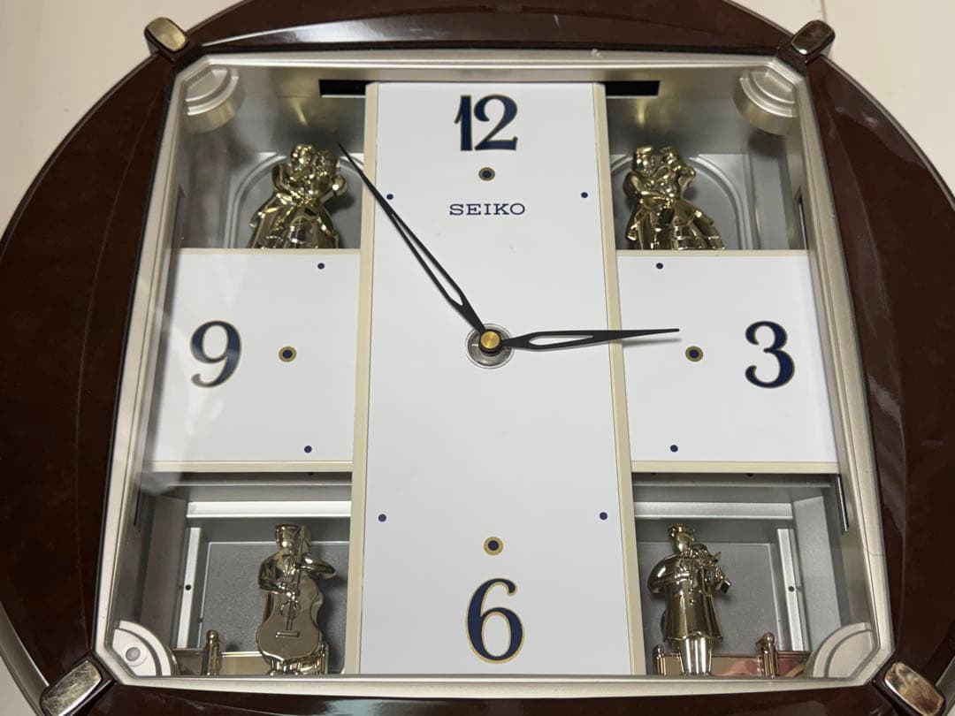 SEIKO melodies in motion QXM279BRH 訳あり品