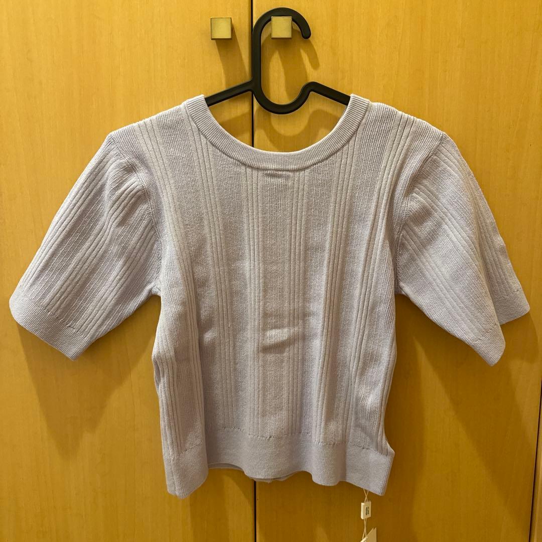 トップス clane W FACE RIB KNIT CARDIGAN